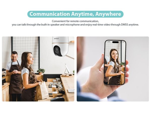 Dahua DH-H3AE 3MP HERO A1 Wi-Fi Pan & Tilt Network Camera onoly at pro cctv Soltuion in best price